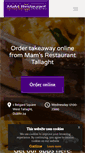 Mobile Screenshot of mamsrestaurant.com